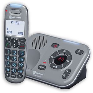 Audioline PowerTel 1780 DECT/Grosstasten/AB - Telefon - Anrufbeantworter