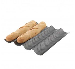 Baguette Blech form für 4 Baguettes antihaft beschichtung