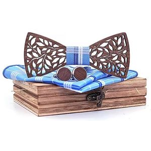 Vyrezávaný drevený motýlik-Modrá KP30912