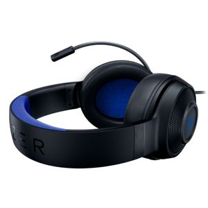 RAZER Kraken X for Console Ultralight Gaming Headset (mit 7.1 Surround Sound, leichtem Rahmen, biegbarem Mikrophon - für PC, Xbox, PS4, Nintendo Switch) blau/schwarz