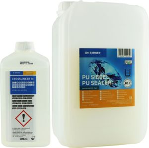 Dr. Schutz PolyurethanSiegel extramatt 5 Liter + 500 ml Vernetzer Kanister