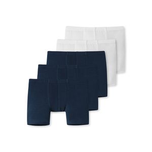 Schiesser 5er Pack Kids Boys 95/5 Organic Cotton Retro Short / Pant Komfortabler Beinausschnitt , Extra softer Bund, Elastische Single-Jersey-Qualität