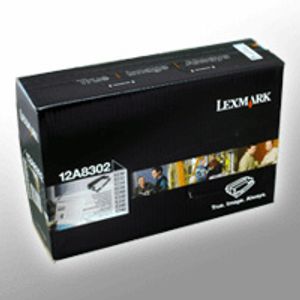 Lexmark 12A8302 Fotoleiter / Bildtrommel Schwarz -B