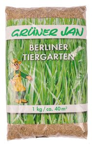 Rasensamen Berliner Tiergarten 1 Kg Saatmischung Rasenmischung Rasensaat Rasen
