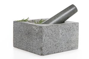 Mörser und Stößel - 14x8cm - Granit