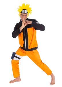 Naruto Kostüm Naruto Shippuden Ninja für Herren, Größe:S
