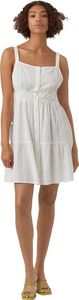Vero Moda Milan Kurzes ärmelloses Kleid Weiß XS Frau Weiß XS Vero Moda Milan Kurzes ärmelloses Kleid Weiß XS Frau Weiß XS