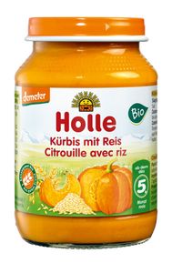Holle baby food GmbH - Kürbis mit Reis - 190g