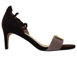 Clarks Braune Ledersandalen Amali Onyx 40