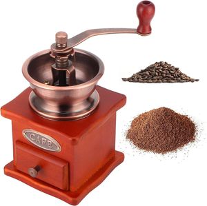 Manuelle Kaffeemühle, Handkurbel-Kaffeemühlen, Vintage-Stil, Handkaffeemühle, Roller, klassische Kaffeemühle, Handkurbel-Kaffeemühlen für Tropfkaffee, French Press