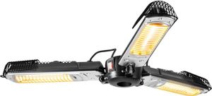 TROTEC Schirm-Heizstrahler IR 2005 SC | 3 Heizstufen, bis zu 2.000 Watt HeizleistungKeine Staubaufwirbelung, deshalb für Allergiker geeignet