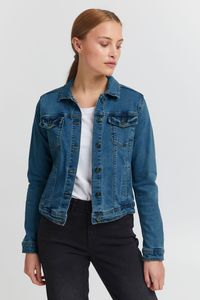 OXMO OXFria - 21950019ME Damen Jeansjacke Denim Übergangsjacke