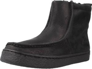 Clarks Stiefelette Barleigh Pull, Rauleder, Schwarz, Damen