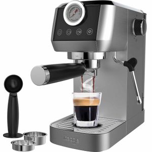Kávovar Iceagle CM1665 s manometrem, kávovar s napěňovačem mléka