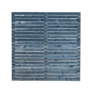 Sichtschutz Rhombus Kiefer Grau lasiert 1260 x 180 cm  Gartenzaun