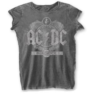 AC/DC - "Black Ice" T-Shirt für Damen RO4799 (XL) (Anthrazit)