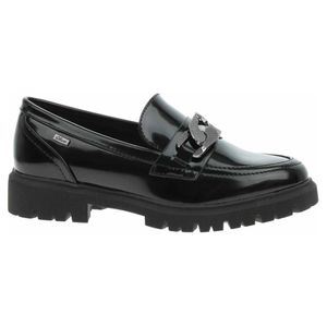 s.Oliver Damen Slipper Lack Brush Loafer Kettendetail 5-24709-43, Größe:41 EU, Farbe:Mehrfarbig