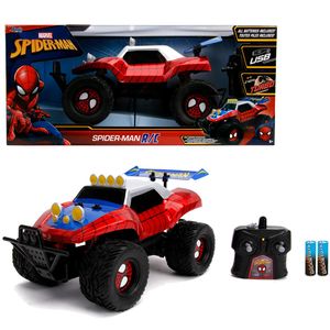 Jada Toys 253228000 - Marvel Spiderman RC Spiderman Buggy, 1:14
