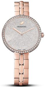 Dámské hodinky Swarovski 5517803 Cosmopolitan | Růžový kovový náramek | Povrchová úprava růžovým zlatem PVD