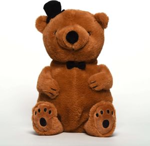 Mr. & Mrs. Panda Kuscheltier Bär mit Hut und Fliege - Braun Pastell - Geschenk, Zylinder, Teddy, Spielzeug, Stofftier, Plüsch, Schmusetier, Teddybär
