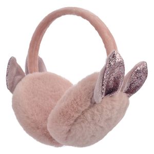 Melady ohrievač uší MLLLEW0001P ružový 13 cm trblietavé králičie uši