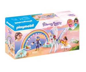 PLAYMOBIL Princess Magic 71361 Himmlischer Pegasus mit Regenbogen