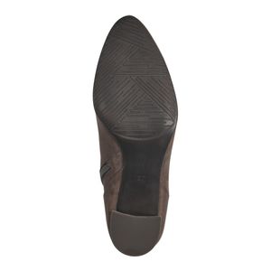 MARCO TOZZI Damen Stiefelette geraffter Schaft Blockabsatz 2-25307-41, Größe:37 EU, Farbe:Braun