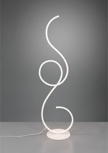 Trio Jive LED stojací lampa 23W stmívatelná bílá matná CCT nastavitelná barva světla