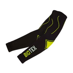 Biotex Cyklistická ohrievačka rúk - SEAMLESS - čierna/žltá XS-S