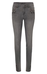 Trachtenjeans Wencke dunkelgrau 42