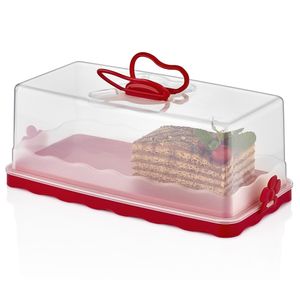 Herzberg HG-L575: Baton Cake Dome Red