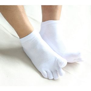 1 Paar Fünf-Finger-Socken Farbe Weiß