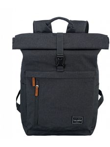 Travelite Basics Rollup Rucksack Daypack Backpack Kurierrucksack 96310, Farbe:Anthrazit