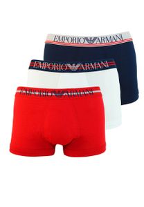 Emporio Armani Boxershorts mit Logobund im Dreierpack