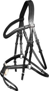 Waldhausen X-Line Standard Trensenzaum Cancún braun oder schwarz, Farbe:Braun, Größe:WB