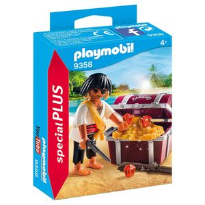 Playmobil 9358 Pirat mit Schatzkiste