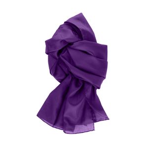 Seidenschal Halstuch Schal violett lila Seide 180x45cm