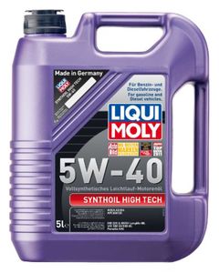 Liqui Moly Synthoil High Tech 5W 40 Vollsynthetisches Premium Öl 5L
