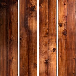PURO TAPETE - Realistische Tapete ohne Rapport und Versatz 10m Vlies Tapetenrolle Wandtapete modern design Fototapete - Holz Bretter Braun f-C-0252-j-a