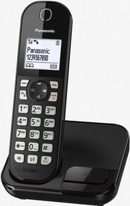 Panasonic KX-TGC450GB - Bezdrôtový telefón s identifikáciou volajúceho - čierny