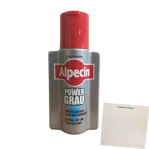 Alpecin Power Grau Shampoo (200ml Flasche) + usy Block