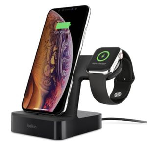 BELKIN PowerHouse Charge Dock für Apple Watch und iPhone, schwarz