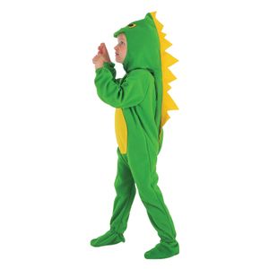 Bristol Novelty kostým batoľaťa dinosaura BN272 (jedna veľkosť) (zelená/žltá)