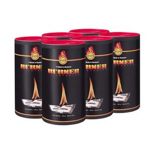 Burner Krbové zapaľovače 600 kusov - Originálne horáky pre krby, kachle, otvorené ohniská, grily, pece a podpaľovače - Podpaľovač