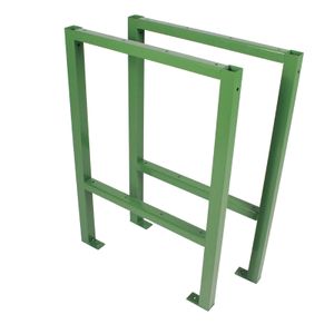 Werktisch Untergestell Stahlgestell Paar Traglast bis 200 kg Paar grün