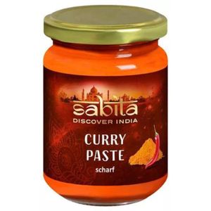 Sabita Curry Paste scharf, 125g