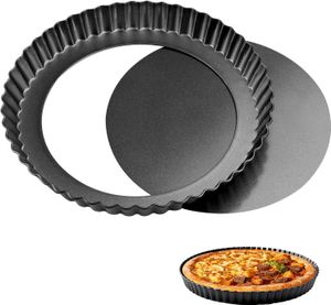 Quicheform Tarteform mit Hebeboden,Antihaft Quicheform,Kohlenstoffstahl Backform,Obstkuchenform,Quichepfanne Tarteform,Kuchenform rund,für Pizza Torte Quicheform Tarteform mit Hebeboden,Antihaft Quicheform,Kohlenstoffstahl Backform,Obstkuchenform,Quichepfanne Tarteform,Kuchenform rund,für Pizza Torte