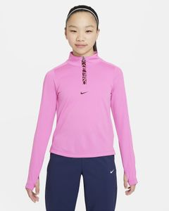 Nike Pro Dri-Fit Longsleeve Kinder, pink, L