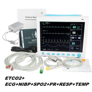 CMS8000 CO2-Patientenmonitor Vital Signs ICU 7-Parameter mit Kapnograph