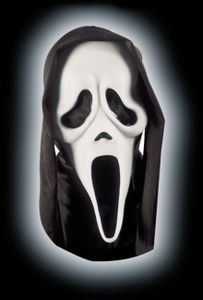 Scream Maske aus dem bekannten Kinofilm - 25cm x 20cm x 10cm; 47449